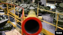 Танк Т-72Б3 на Ўралвагонзаводзе