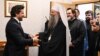Premijer Dritan Abazović sa patrijarhom SPC Porfirijem u Podgorici, oktobar 2023.