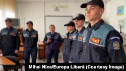 Elevi de la Școala de Agenți de Poliție, Câmpina, Prahova, Romania