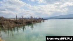 Белогорское водохранилище – март 2024 года