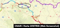 Lotul Meseș este învecinat este în centrul porțiunii nefinalizate a autostrăzii Transilvania, de pe distanța Cluj-Oradea.
