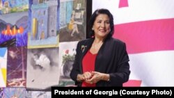 ფოტო არქივიდან: საქართველოს პრეზიდენტი სალომე ზურაბიშვილი
