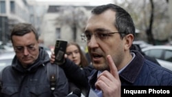 Vlad Voiculescu este audiat la DNA în dosarul „Vaccinurilor”, 8 decembrie 2023.