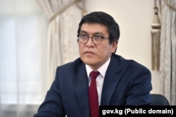 Министрлер кабинетинин төрагасынын орун басары Эдил Байсалов.