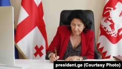 ფოტო არქივიდან: სალომე ზურაბიშვილი, საქართველოს პრეზიდენტი