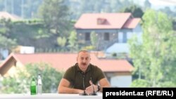 პრეაზიდენტი ილჰამ ალიევი. 2023 წლის 28 მაისი.