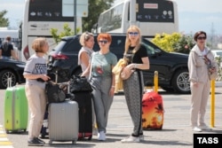 Туристы в Грозном