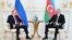 Presidenti i Rusisë, Vladimir Putin, dhe ai i Azerbajxhanit Ilham Aliyev.