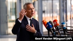 ნატოს გენერალური მდივანი, იენს სტოლტენბერგი. ბრიუსელი. 28 ნოემბერი, 2023 წელი