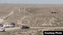 Село Арка Лейлекского района. 30 апреля 2021 года.