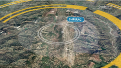 
Vendndodhja e fushës naftëmbajtëse të Shpiragut

