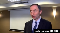 Armenia - Minister of High-Technology Industry Robert Khachatrian speaks to RFE/RL in Yerevan, July 25, 2022.