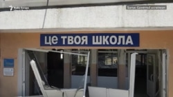 Imagini din dronă cu amploarea pagubelor provocate unor obiective civile din regiunea Donețk