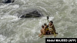 د ۲۰۲۲ز کال په پشکال کې لویو سېلابونو د خیبر پښتونخوا سوات یوشمېر برخو ته لوی زیان ورساوه - د اګست ۳۱مې انځور.