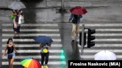 Shkup, fotografi nga arkivi. 