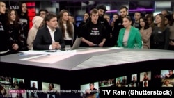 Ultima transmisiune live a TV Rain din Moscova, la scurt timp după lansarea invaziei rusești în Ucraina.