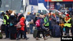 Беженцы из Украины (иллюстративное фото)