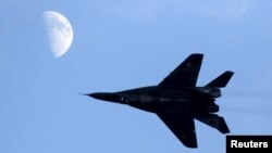 Një avion i Polonisë i tipit MiG-29. Fotografi nga arkivi. 
