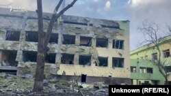 Детска болница во Мариупол, илустрација