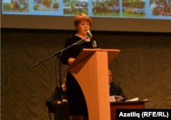 Бурятиядән килгән делегат Саҗидә Баталова