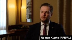 Литванскиот министер за надворешни работи Габриелиус Ландсбергис