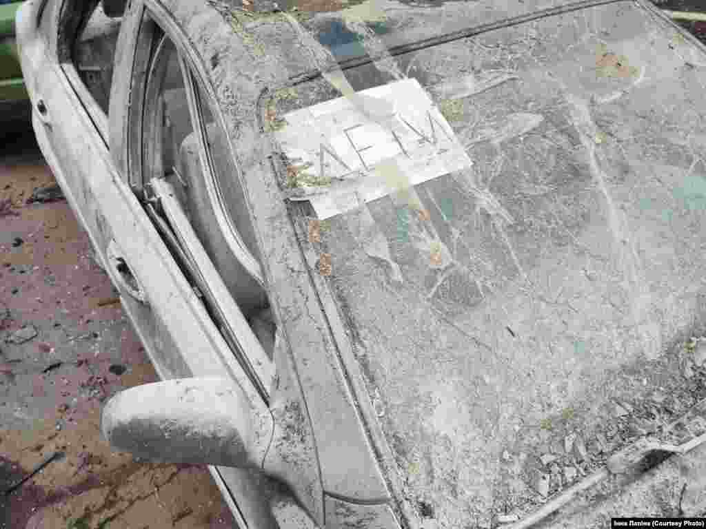 Марыюпаль пасьля ракетных абстрэлаў расейскай авіяцыяй. Фота 9-10 сакавіка 2022 г.