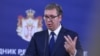Presidenti serb, Aleksandar Vuçiq.