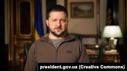 უკრაინის პრეზიდენტი ვოლოდიმირ ზელენსკი