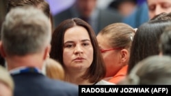 Светлана Тихановская в 2022 году