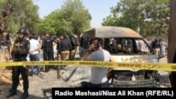 Карачи университетиндеги жарылуу. Пакистан. 26-апрель, 2022-жыл
