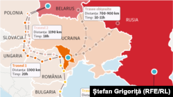 Rute alternative de export în Rusia: mai lungi, mai costisitoare, mai incerte.