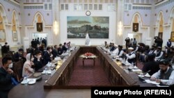 دیدار وزیر خارجه چین و هیئت همراه اش با مقام های حکومت طالبان در ارگ