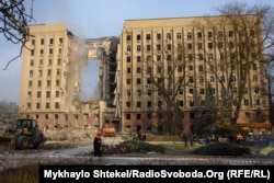 Російська ракета пробила 9 поверхів Миколаївської ОВА, 29 березня 2022 року