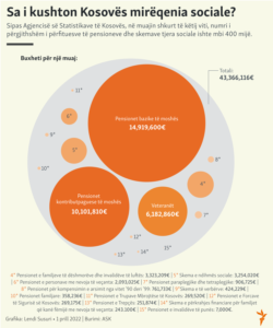 Kosovo: Infograpics - Social schemes in Kosovo