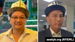 Канатбек Мурзахалилов менен Ибрагим Абдиев. 