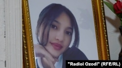 Акси Суғдиёна Тоҷибоеваро наздиконаш дар ихтиёри Радиои Озодӣ гузоштанд