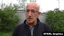 Armenia -- Artur Ghazarian, a Vanadzor municipality official fired for attending anti-government protests, speaks to RFE/RL, May 10, 2022