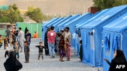 په کابل کې د کډوالو یو کمپ 