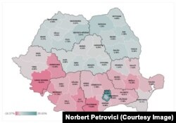 Ilfov, Bistrița-Năsăud și Suceava sunt singurele județe cu creștere a populației.