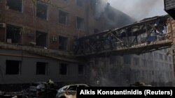 Харьков орус армиясынын аткылоосунан кийин. 16-апрель, 2022-жыл