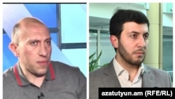 Акоп Бадалян (слева) и Арег Кочинян