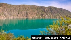 Кыргызстан. Ош облусу, Папан суу сактагычы. 