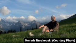 Генадзь Буракоўкі, архіўнае фота суразмоўцы