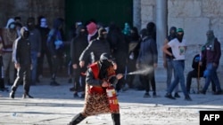 Ал-Акса комплекси. 15-апрель, 2022-жыл