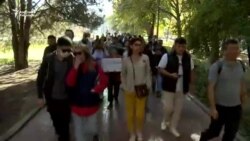 Сөз эркиндигин коргоого чакырган жүрүш