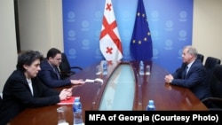 ბელარუსის ელჩი ანატოლი ლისი საქართველოს საგარეო საქმეთა სამინისტროში