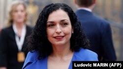 Presidentja e Kosovës, Vjosa Osmani. 