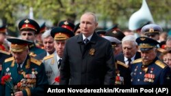 Владимир Путин 9 мая 2022 года