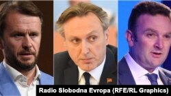 Raško Konjević, Ranko Krivokapić i Savo Kentera