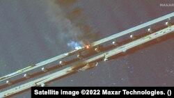 ყირიმის ხიდზე აფეთქება 2022 წლის 8 ოქტომბერს მოხდა.